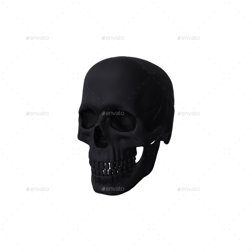 Skull PNG Set by 3background | GraphicRiver